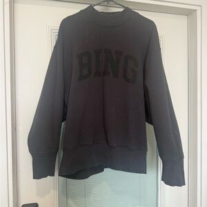 Anine Bing Charcoal Sweatshirt